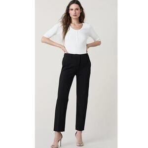 Diane Von Furstenberg Genesis Black Pants 8